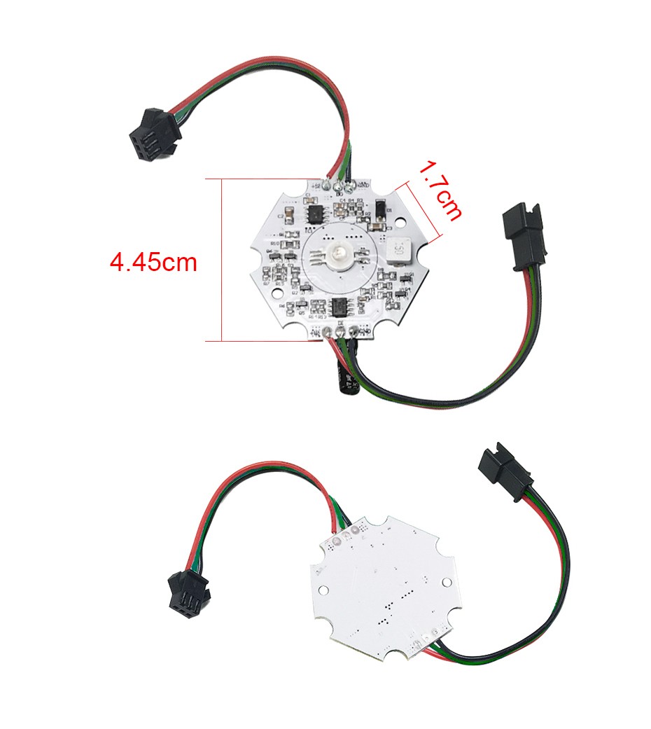 DC12V 3W WS2811 RGB LED Light Modules For Pixel Dot Art